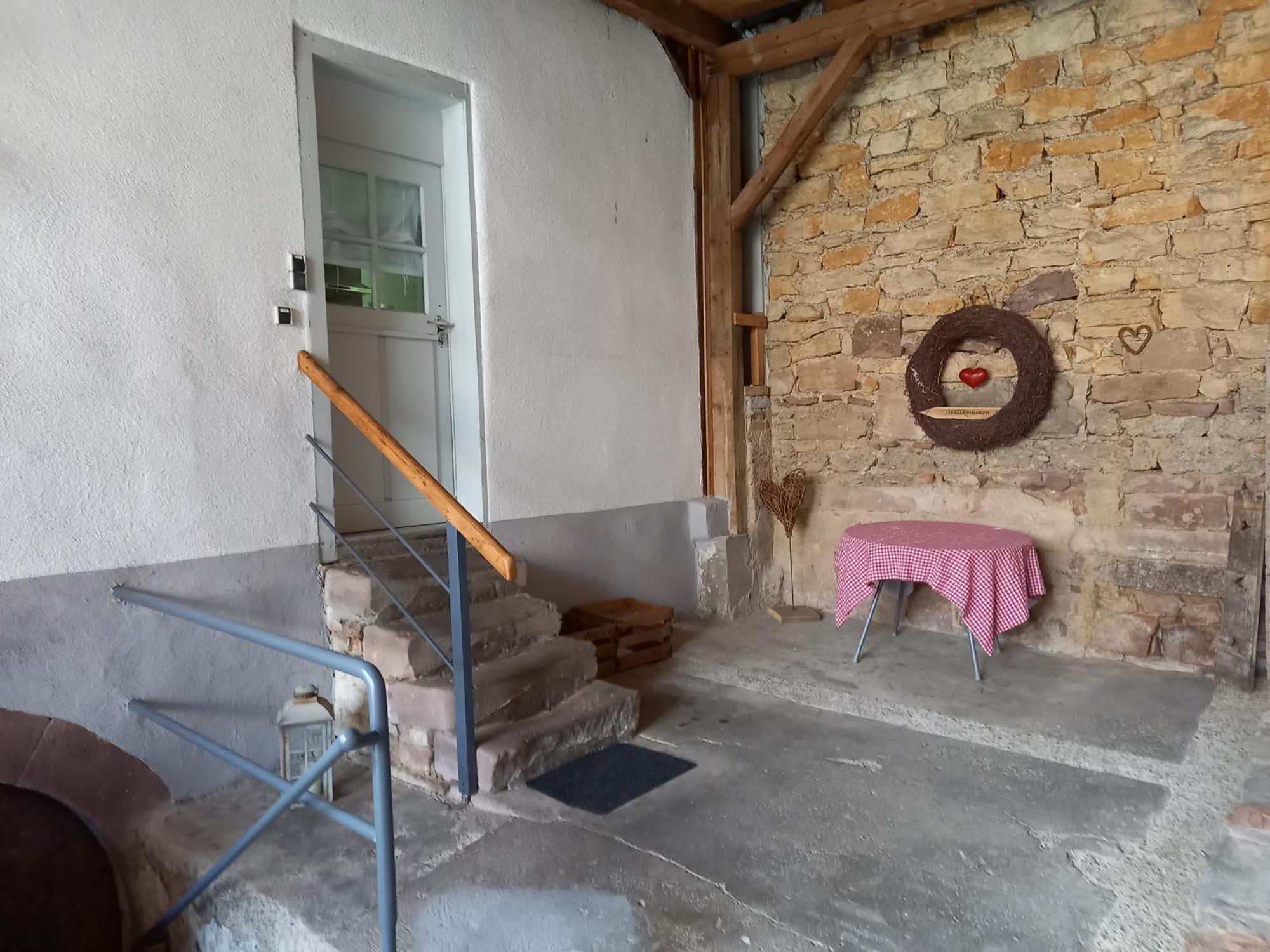 Kleines Bauernhaus Mit Nostalgischem Flair Villa Rheinhausen Exteriör bild